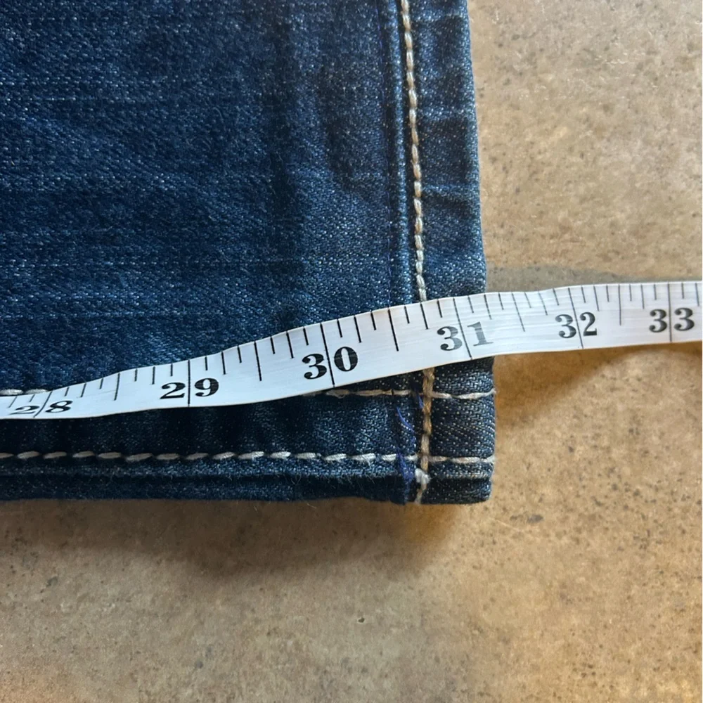 Miss Me Jeans - Cleo Stitched Bootcut - medium blue factory faded Y2K - Picture 15 of 15